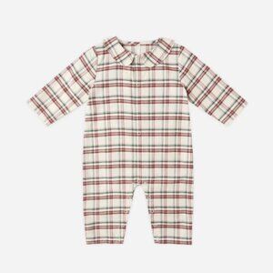 Rylee + Cru Baby Pajama Romper - Holiday Flannel - 18-24M